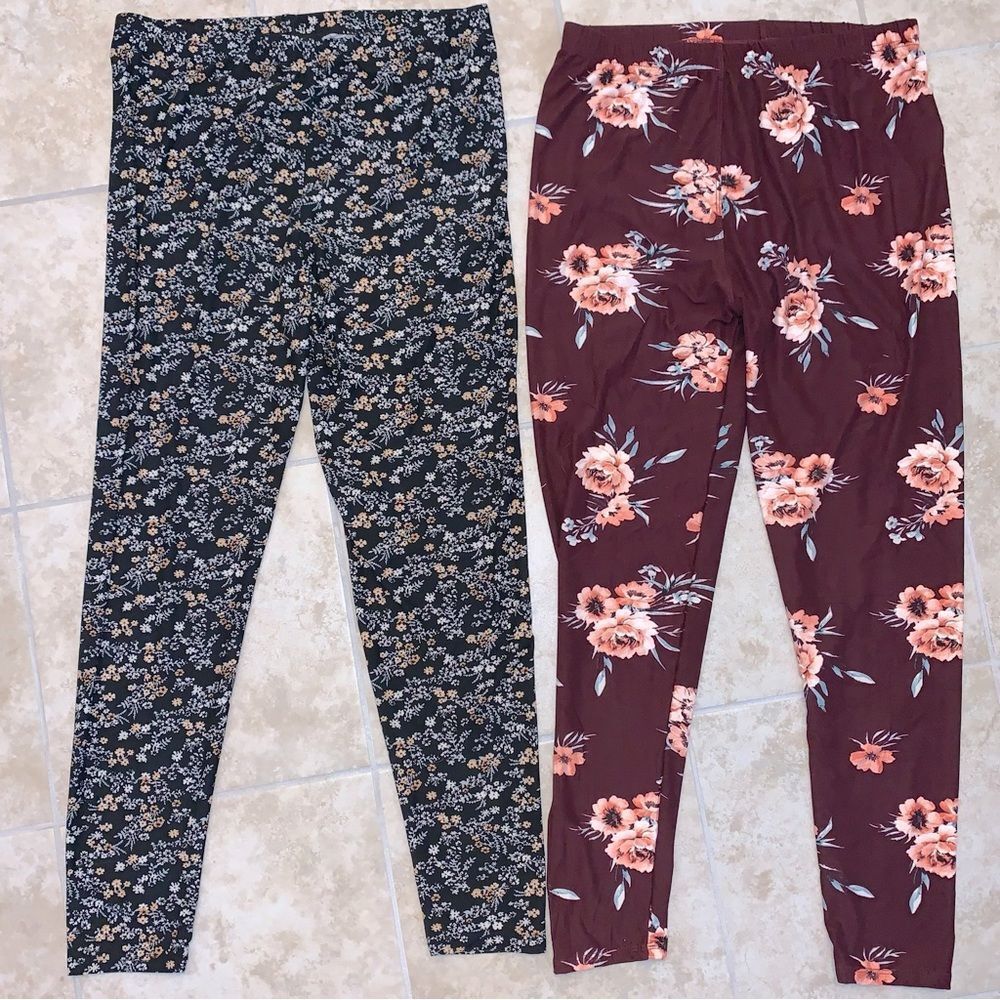 2 Piece Size Small/Medium Women’s Leggings Lot